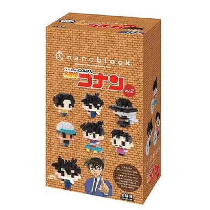 Nanoblock Mini Detective Conan vol. 2 1 Box (6 Pcs)