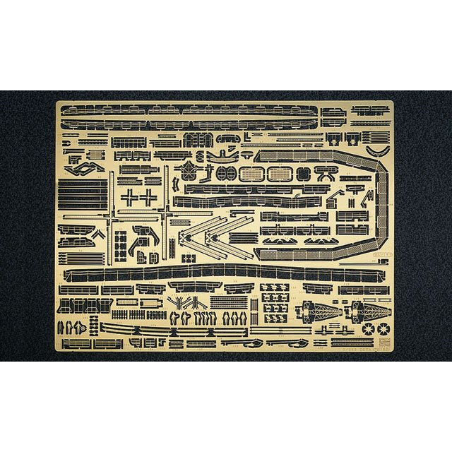 Hasegawa QG13 721135 Photo Etched Parts for Ship Soya 3rd Corps 1/350 scale (4967834721135)