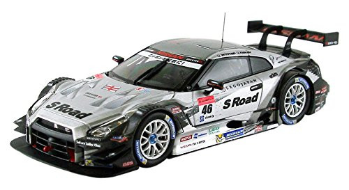 Ebbro 45062 S Road Mola GT-R Super GT500 2014 No.46 Silver 1/43 Scale (4526175450625)