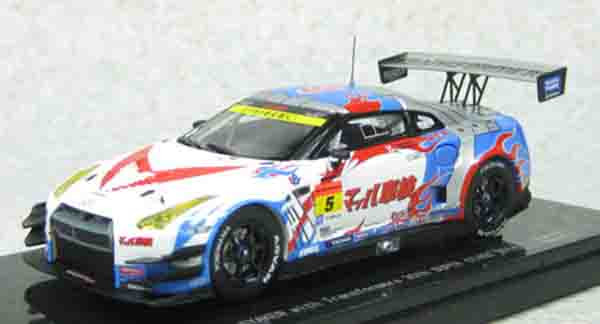 Ebbro 45077 MACH SYAKEN with Transformers 30th SUPER GT300 2014 No.5 1/43 Scale (4526175450779)