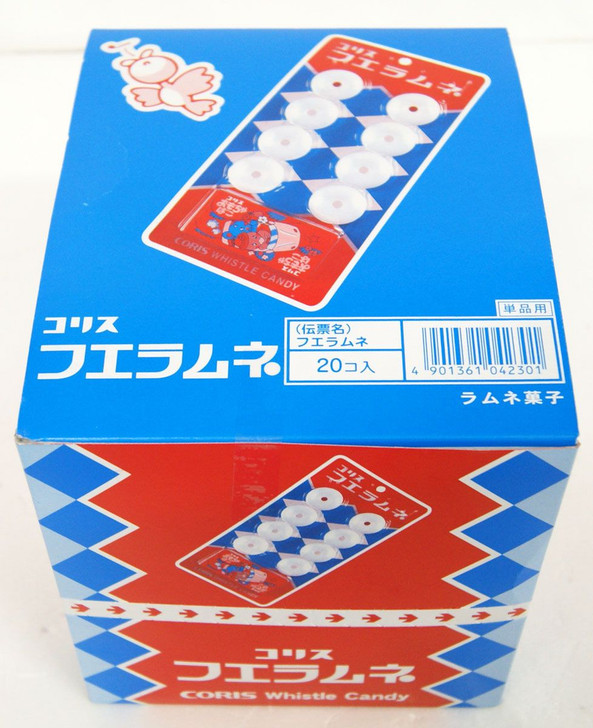 Korisu Whistle Ramune with Bonus Little Toy 1 Box (20 Pieces