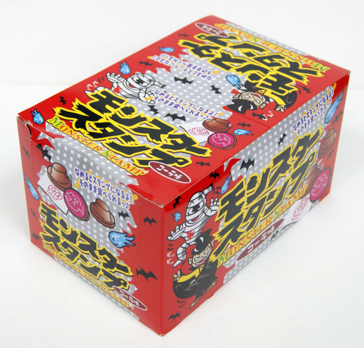 Yaokin Monster Stamp Cola Candy 1 Box (50 pieces) Japanese Dagashi Snack