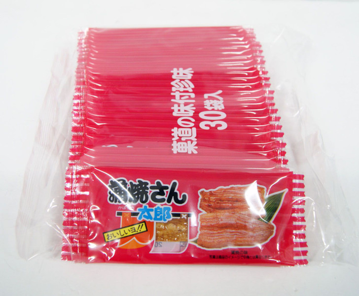 Dagashi Kado Taro Kabayaki 1 Pack (30 Pieces) Japanese Dagashi Snack