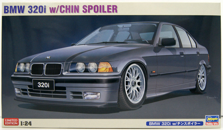 Hasegawa 1/24 BMW 320i w/Chin Spoiler Plastic Model