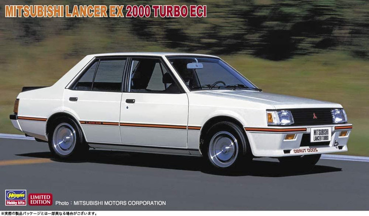 Hasegawa 1/24 Mitsubishi Lancer EX 2000 Turbo ECI Plastic Model