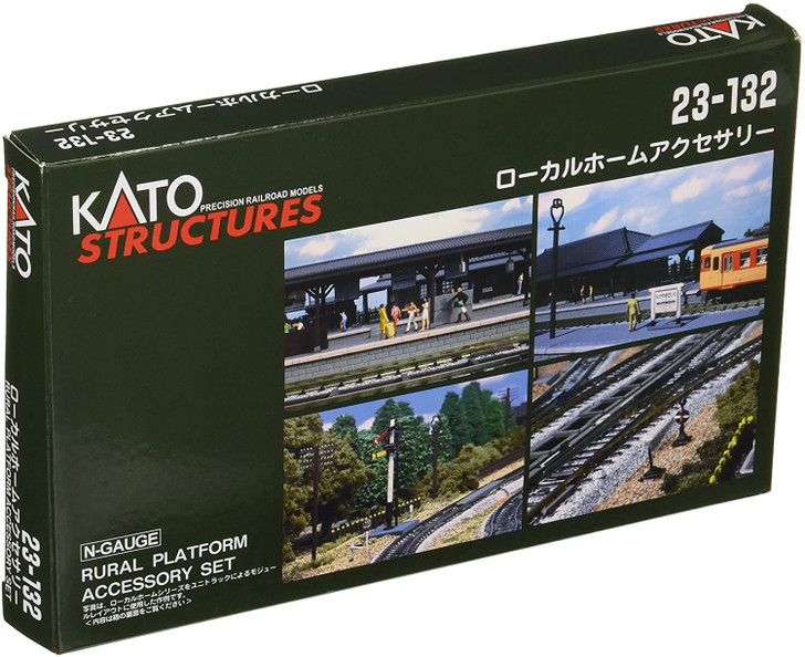 Kato 23-132 Rural Platform Accessory Set (N scale)