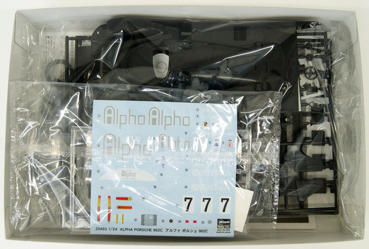 Hasegawa 1/24 Alpha Porsche 962C Plastic Model