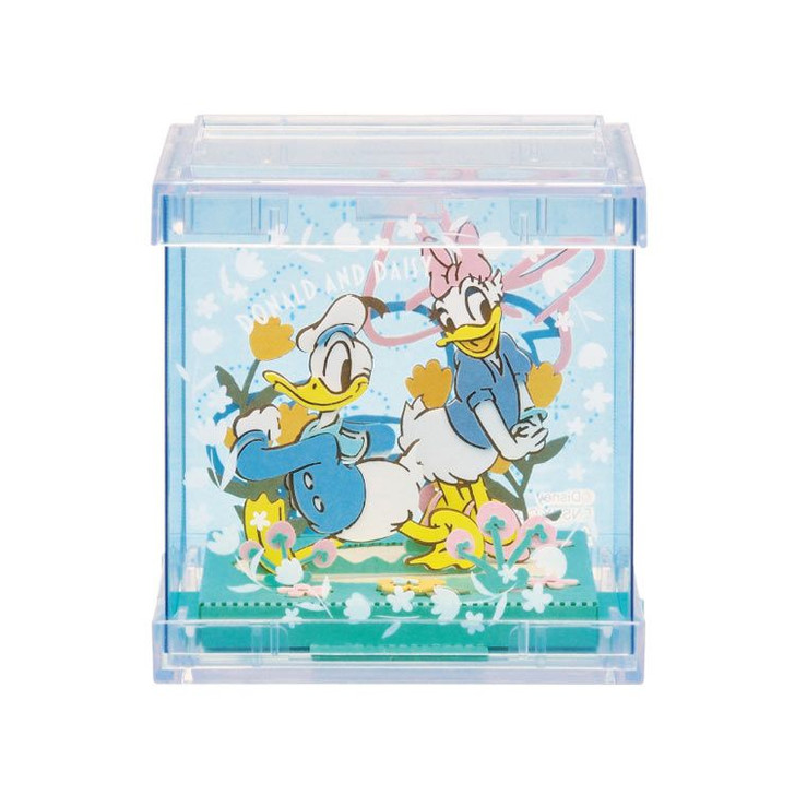 Ensky PTC-09 Paper Theater CUBE Disney Donald & Daisy (Mickey & Friends)