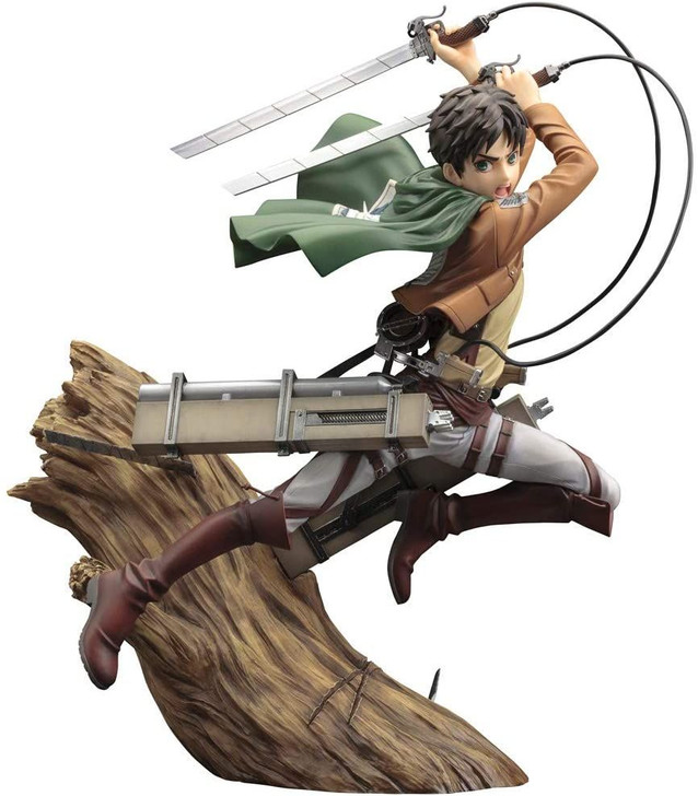 Kotobukiya ARTFX J Eren Yeager Renewal Package ver. 1/8 Figure (Attack on Titan)