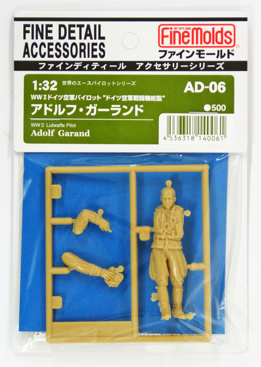 Fine Molds AD6 WW2 German Ace Pilot Adolf Garland 1/32 Scale Kit