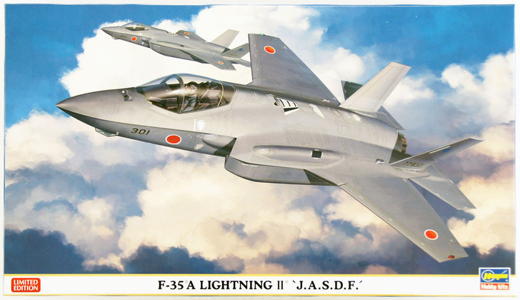 Hasegawa 02148 F-35A Lightning II JASDF 1/72 Scale Kit (4967834021488)