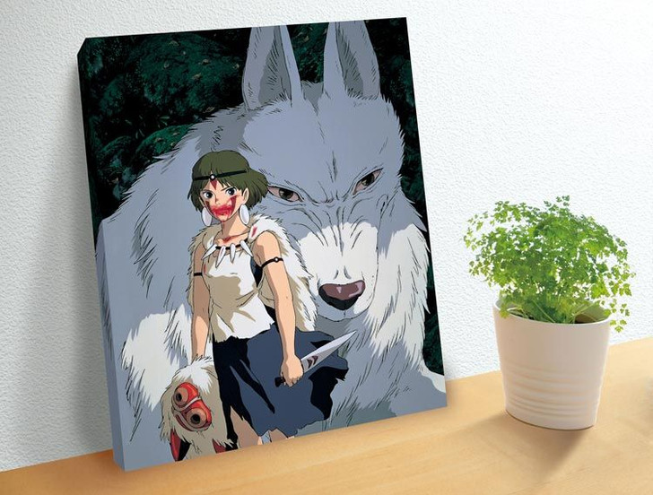 Artboard Jigsaw Puzzle Studio Ghibli Princess Mononoke Moro and San
