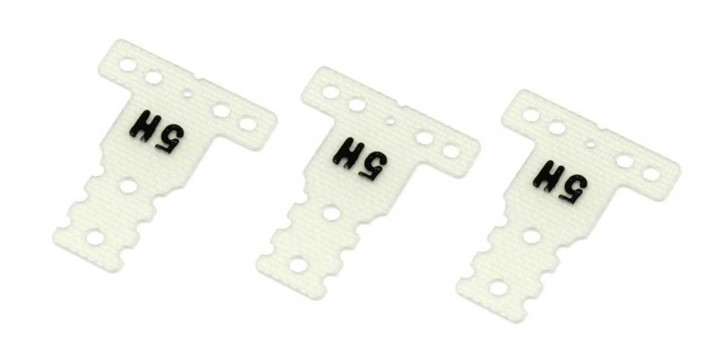 Kyosho MZW437H FRP RearSus Plate (0.5Hard/3pcs/MR03MM/LM/MM2)