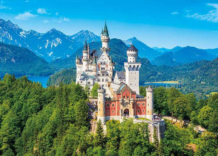 Appleone 500-271 Jigsaw Puzzle Neuschwanstein Castle (500 Pieces)