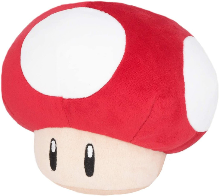 San-ei Super Mario All Star Collection Plush Doll Super Mushroom (S)