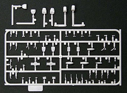 Pit-Road Skywave NE-07 Equipment for Japan Navy Ships-WWII (7) 1/700 Scale Kit (4986470017648)