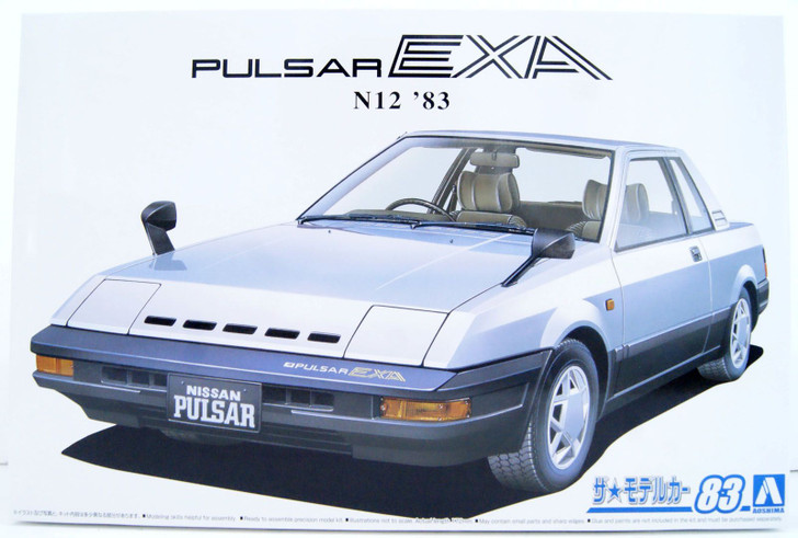 The Model Car 1/24 Nissan HN12 Pulsar EXA '83 Plastic Model