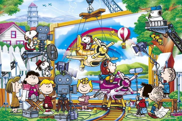 Epoch Jigsaw Puzzle 11-526s Peanuts Snoopy Movie Star (1000 Pieces) (4977389115266)