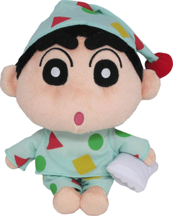 San-ei Crayon Shinchan Plush Doll Transform Shincahn Pajamas TJN