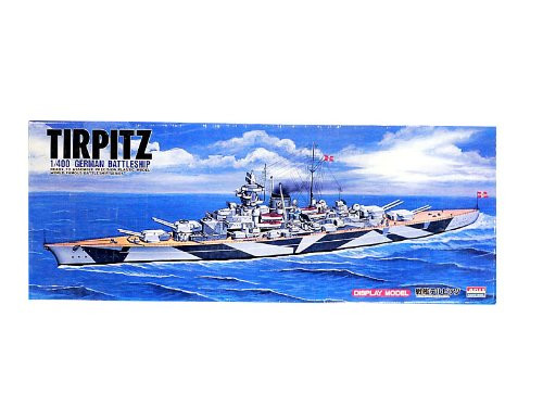 Arii 933831 New Enterprise TIRPITZ German BattleShip 1/400 Scale Kit (Microace)