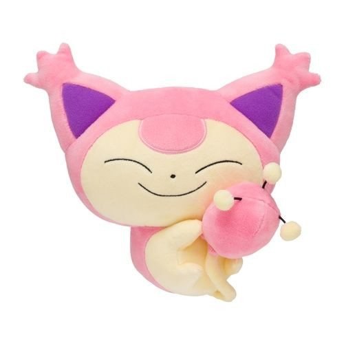 Pokemon Center Original Plush Doll Skitty (Galarian Meowth Day)