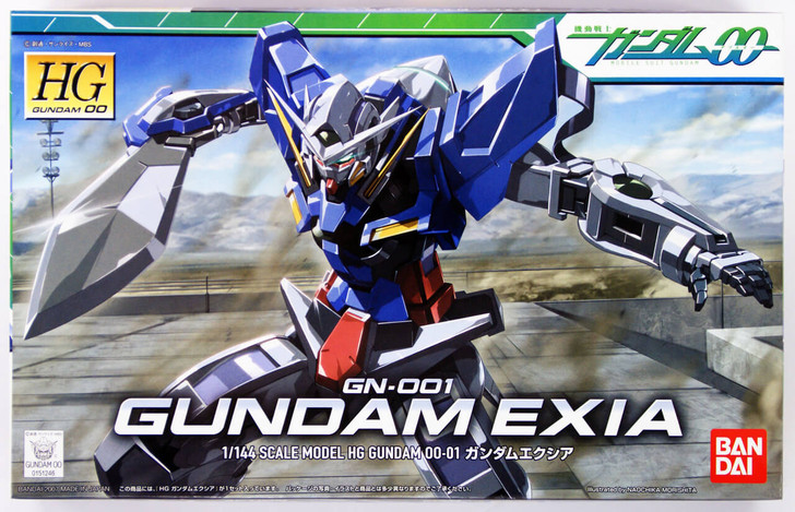 Bandai HG OO 01 Gundam EXIA 1/144 Scale Kit (4573102579270)