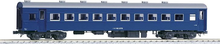 Kato 1-552 Passenger Car SUHAFU 42 Remodeling Type (Blue) (HO scale)