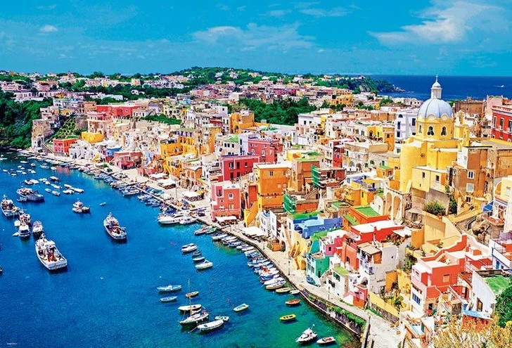 Beverly 51-281 Jigsaw Puzzle Scenery of Procida (1000 Pieces)