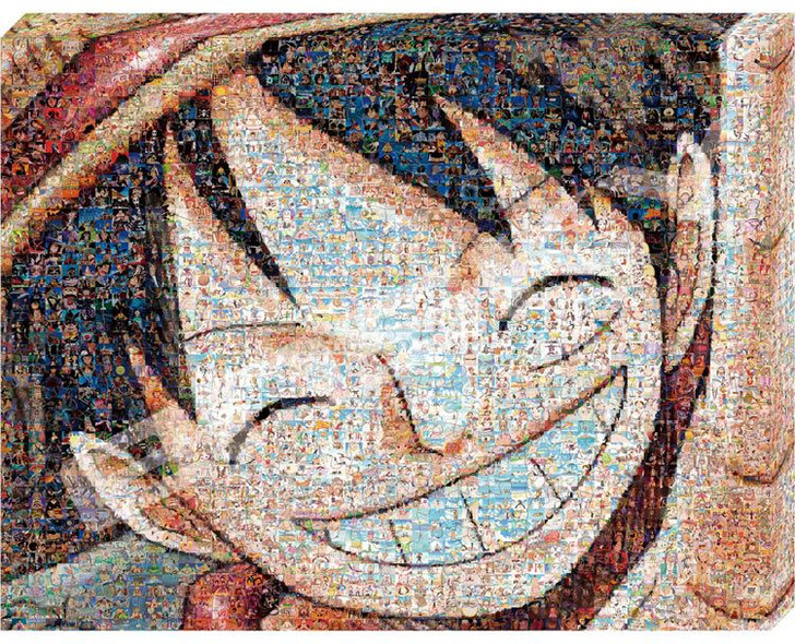 Ensky ATB-33 Artboard Jigsaw Puzzle One Piece Luffy Mosaic Art (366 Pieces)