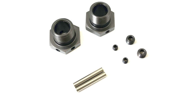 Kyosho IFW625N Wheel Hub (Narrow/Gunmetal/2 pcs/MP10)