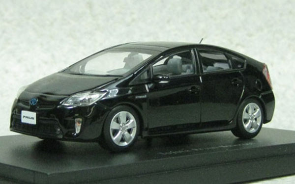 Ebbro 45148 Toyota Prius Moonroof Black 1/43 Scale (4526175451486)