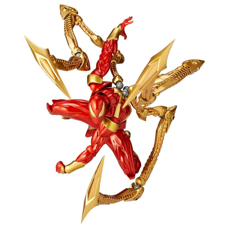 Kaiyodo Amazing Yamaguchi No.023 Iron Spider Figure (Spider Man)