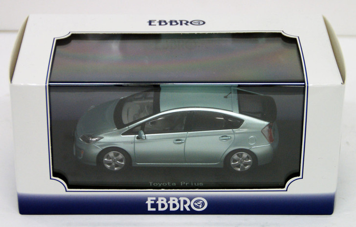 Ebbro 45153 Toyota Prius Frosty Green Mica 1/43 Scale (4526175451530)
