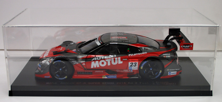 Ebbro 81015 Motul Autech GT-R Super GT500 2014 Rd.2 Fuji No.23 Red 1/18 Scale