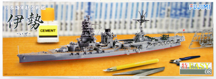 Fujimi TOKU-Easy 08 IJN Aircraft Battleship Ise 1/700 scale kit 4968728470078