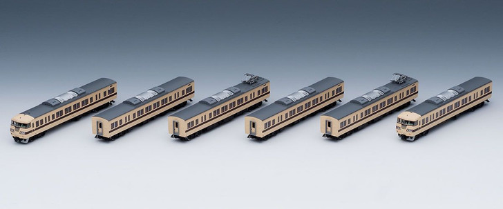 Tomix 98745 JNR Series 117-100 Suburban Train (Rapid) 6 Cars Set (N scale)