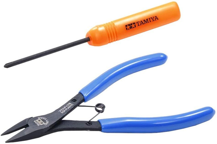 Tamiya Mini 4WD Tools (Slide Cutters/ (+) Screwdriver)