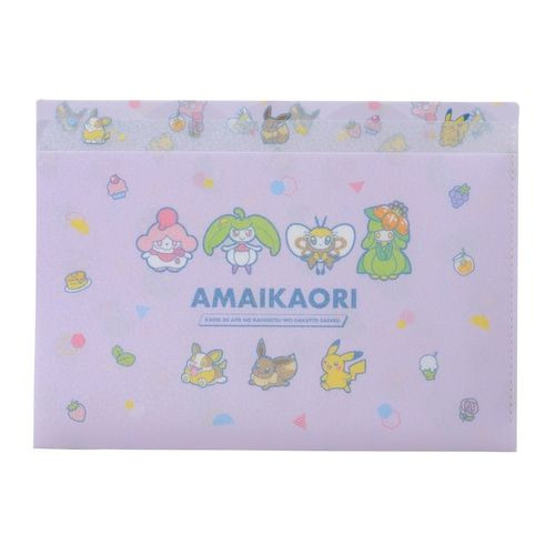 Pokemon Center Original Amaikaori A4 Clear File (5 Pockets)