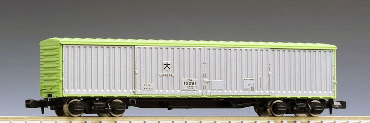 8726 JNR Freight Car Type WAKI 10000 (Late Type) (N scale)
