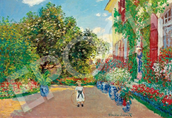 Epoch 31-028 Jigsaw Puzzle Claude Monet The Artist's House at Argenteuil (1053 S-Pieces)