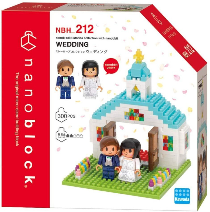 Kawada NBH-212 Nanoblock Stories Collection Wedding