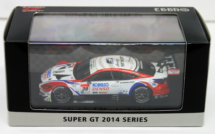 Ebbro 45068 DENSO KOBELCO SARD RC F SUPER GT500 2014 No.39 White 1/43 Scale
