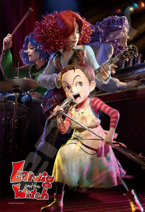 Ensky 300-429 Jigsaw Puzzle Studio Ghibli Earwig and the Witch Concert (300 Pieces)