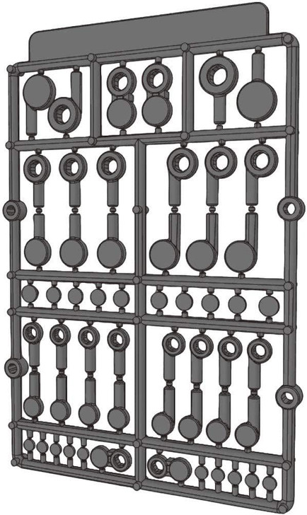 Hobby Base PPC-T102 Disc Joint Parts Mini Gray