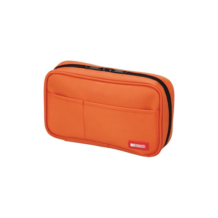 LIHIT LAB. Pen Case Book Type (Orange)