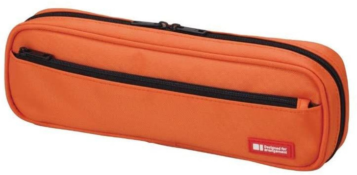 LIHIT LAB. Pen Case 2 Way Type (Orange)