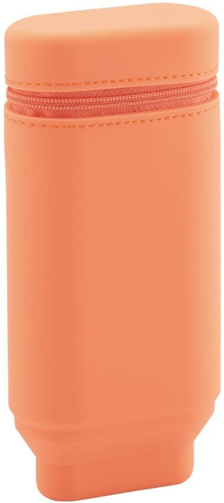 LIHIT LAB. Smart Fit Actact Stand Pen Case Oval Type (Orange)