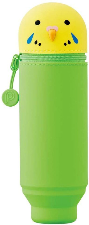LIHIT LAB. Smart Fit PuniLabo Stand Pen Case Budgerigar