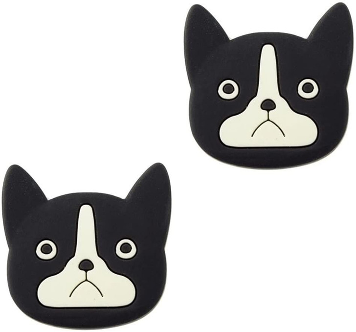 LIHIT LAB. Smart Fit PuniLabo Magnet Pin Set(2 pcs) Boston terrier Dog