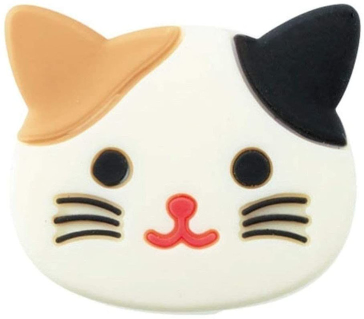 LIHIT LAB. Smart Fit PuniLabo Cable Holder Calico Cat